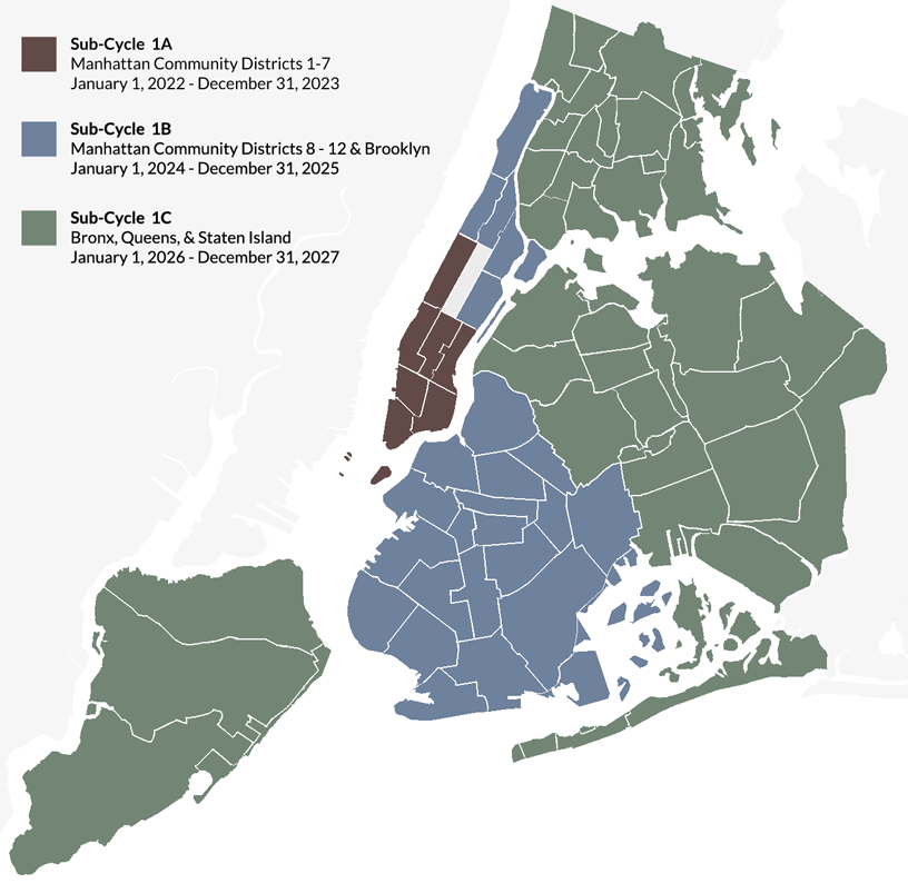 NYC LL126 Map